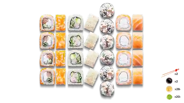 Страва Сет Рок-н-рол меню SUSHI MASTER UA Сет Рок-н-рол меню SUSHI MASTER UA
