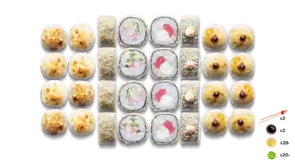 Страва Сет теплий меню SUSHI MASTER UA Сет теплий меню SUSHI MASTER UA