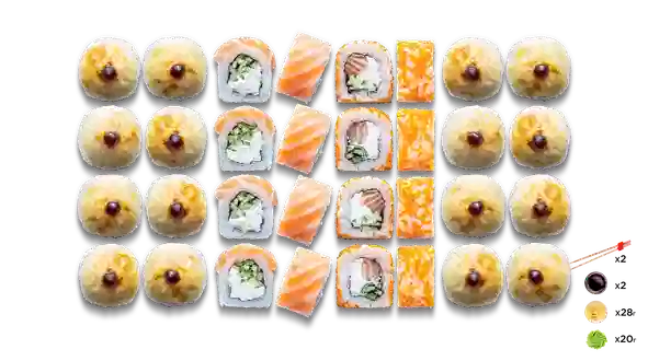 Страва Сет Філа Хіт меню SUSHI MASTER UA Сет Філа Хіт меню SUSHI MASTER UA