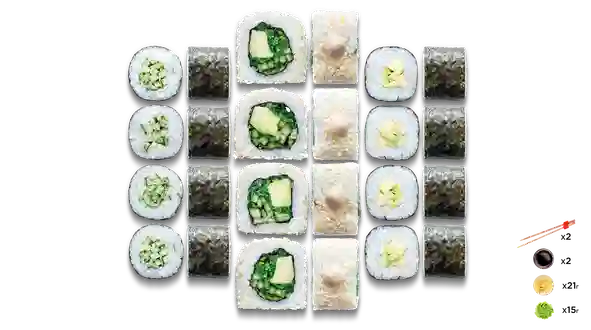 Страва Сет Вега меню SUSHI MASTER UA Сет Вега меню SUSHI MASTER UA