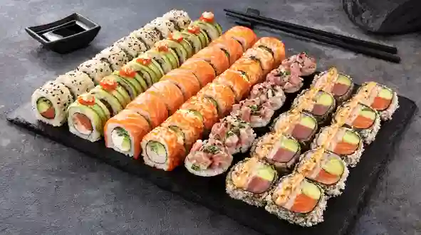 Блюдо Сет Ажиотаж меню SUSHI MASTER UA Сет Ажиотаж меню SUSHI MASTER UA