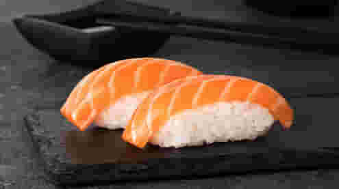 Суші нігірі з лососем меню Sushi Master