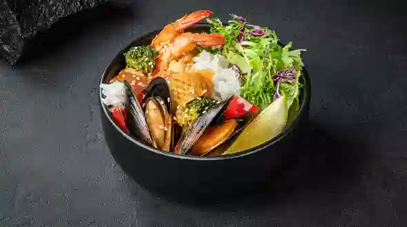 Страва Боул з морепродуктами XL меню SUSHI MASTER UA Боул з морепродуктами XL меню SUSHI MASTER UA