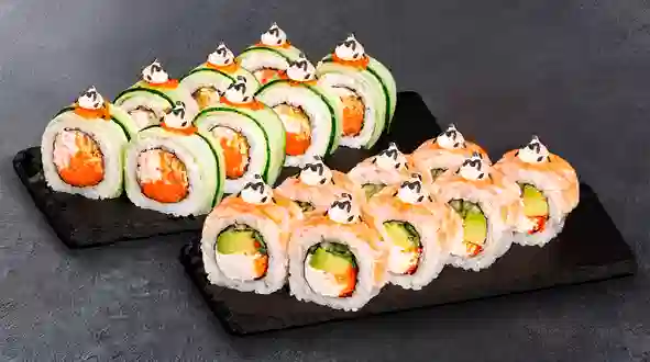 Страва Комбо Філадельфія Мікс меню SUSHI MASTER UA Комбо Філадельфія Мікс меню SUSHI MASTER UA