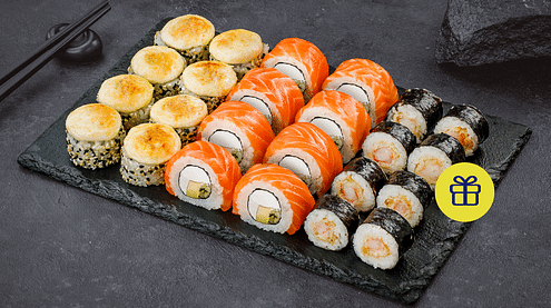 Комбо Три легенди меню Sushi Master