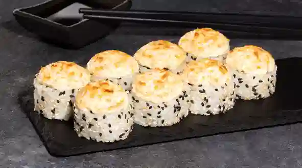 Страва Запечений з крабовим міксом меню SUSHI MASTER UA Запечений з крабовим міксом меню SUSHI MASTER UA