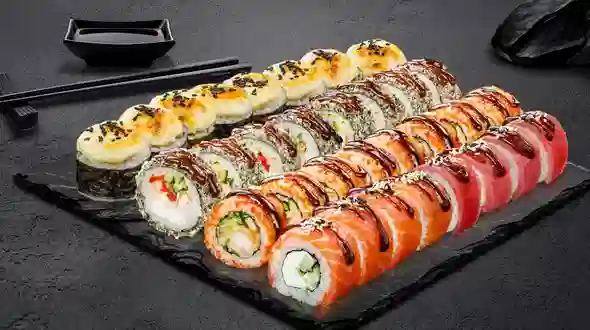 Блюдо Сет 4 Сезона меню SUSHI MASTER UA Сет 4 Сезона меню SUSHI MASTER UA