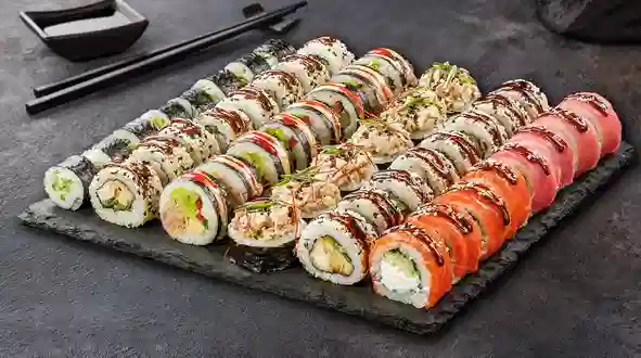 Блюдо Сет Ажиотаж меню SUSHI MASTER UA Сет Ажиотаж меню SUSHI MASTER UA
