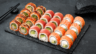 Сет Фантастична трійка меню Sushi Master