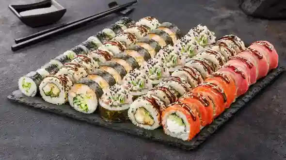 Блюдо Сет Сэмпай меню SUSHI MASTER UA Сет Сэмпай меню SUSHI MASTER UA
