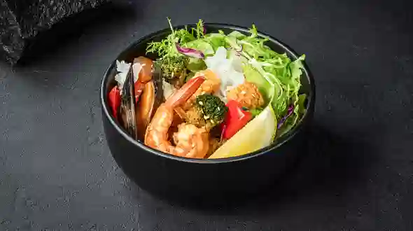 Страва Боул з морепродуктами меню SUSHI MASTER UA Боул з морепродуктами меню SUSHI MASTER UA
