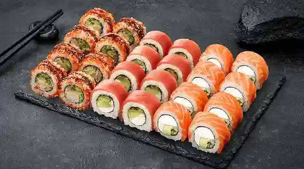 Блюдо Сет Фантастическая тройка меню SUSHI MASTER UA Сет Фантастическая тройка меню SUSHI MASTER UA