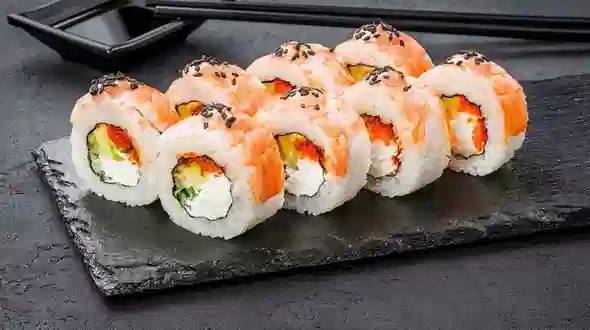 Блюдо Филадельфия с креветкой меню SUSHI MASTER UA Филадельфия с креветкой меню SUSHI MASTER UA