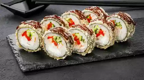 Блюдо Темпура ролл с курицей меню SUSHI MASTER UA Темпура ролл с курицей меню SUSHI MASTER UA