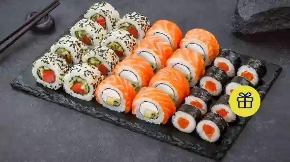 Страва Комбо Мега Фіш меню SUSHI MASTER UA Комбо Мега Фіш меню SUSHI MASTER UA