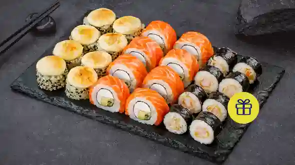Страва Комбо Три легенди меню SUSHI MASTER UA Комбо Три легенди меню SUSHI MASTER UA