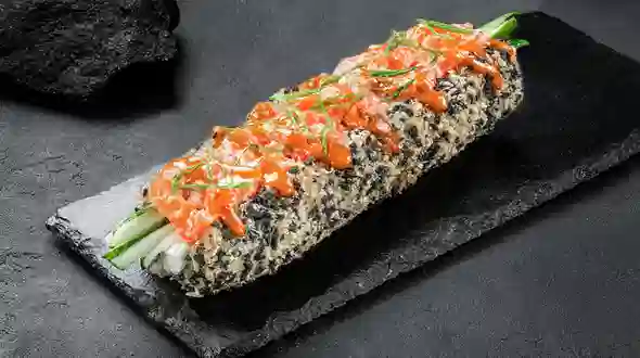 Страва Рол-дог з лососем меню SUSHI MASTER UA Рол-дог з лососем меню SUSHI MASTER UA