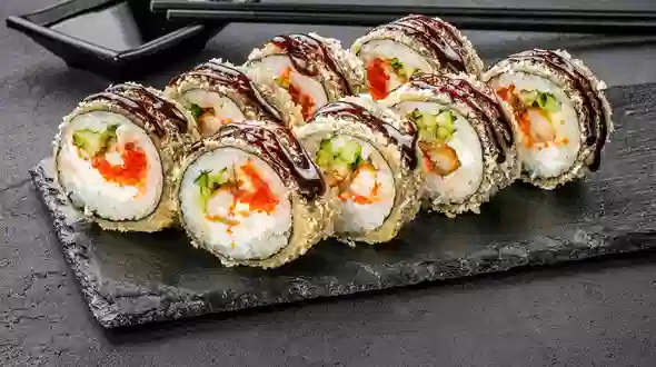 Страва Темпура рол з вугрем меню SUSHI MASTER UA Темпура рол з вугрем меню SUSHI MASTER UA