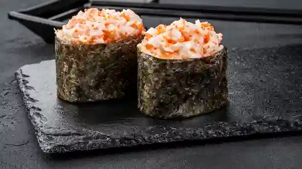 Блюдо Суши гункан с креветкой меню SUSHI MASTER UA Суши гункан с креветкой меню SUSHI MASTER UA