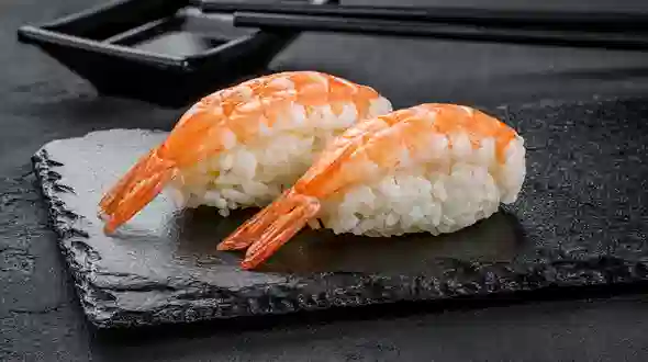 Блюдо Суши нигири с креветкой меню SUSHI MASTER UA Суши нигири с креветкой меню SUSHI MASTER UA