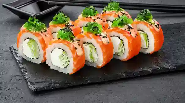 Блюдо Филадельфия Хияши меню SUSHI MASTER UA Филадельфия Хияши меню SUSHI MASTER UA