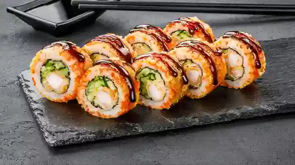 Блюдо Кранч с креветкой меню SUSHI MASTER UA Кранч с креветкой меню SUSHI MASTER UA