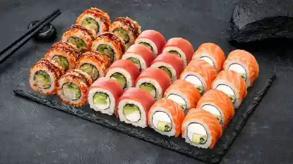 Блюдо Сет Фантастическая тройка меню SUSHI MASTER UA Сет Фантастическая тройка меню SUSHI MASTER UA