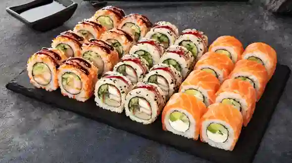 Блюдо Сет Соблазн меню SUSHI MASTER UA Сет Соблазн меню SUSHI MASTER UA