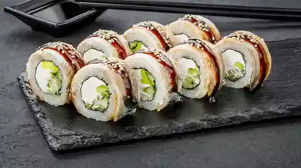 Блюдо Филадельфия с угрем меню SUSHI MASTER UA Филадельфия с угрем меню SUSHI MASTER UA